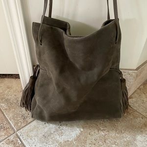 All Saints Freedom Hobo dark green/olive